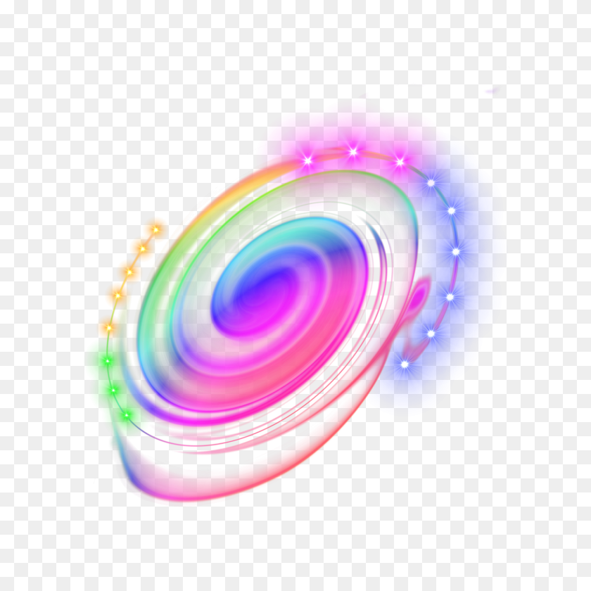 1500x1500 Rainbows Glow Effect, Polyvore - Glow Effect PNG