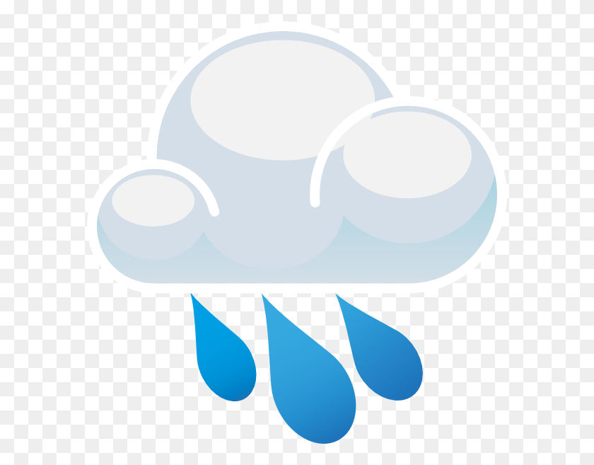594x597 Клипарт Дождевая Капля Для Бесплатного Клипта Дождя - Дождевая Капля Png