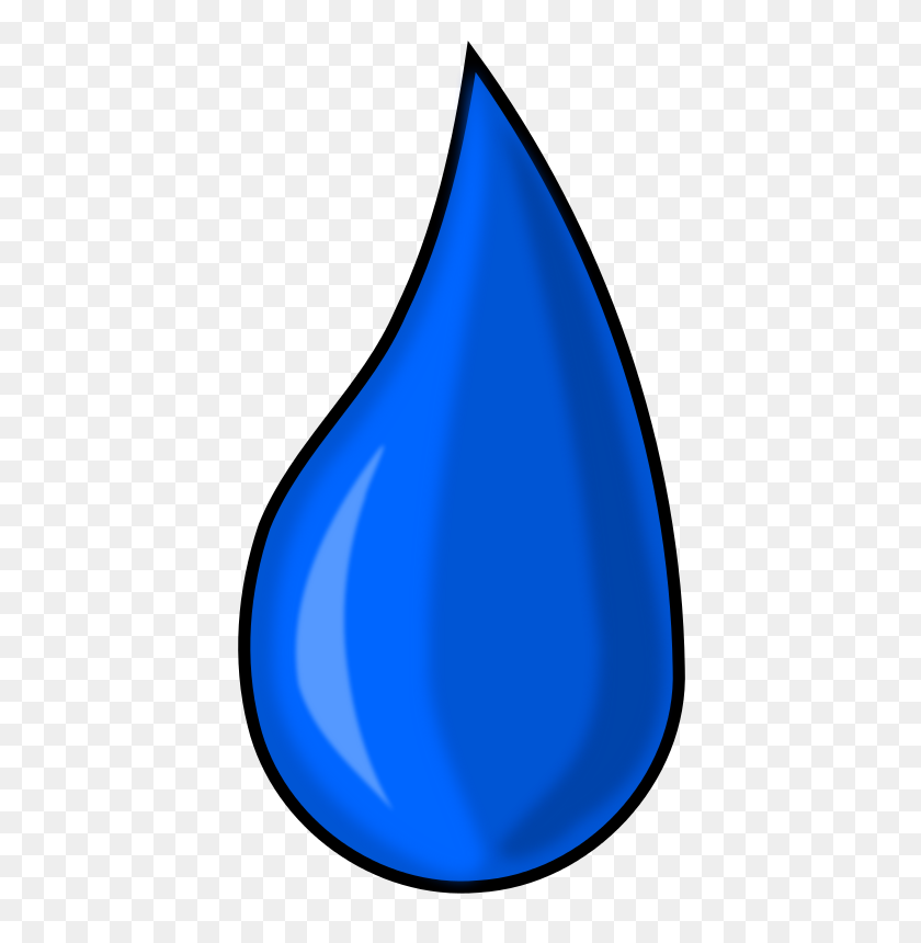 566x800 Клипарт Raindrop Free To Use - Hot Water Клипарт