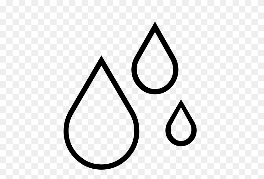 512x512 Raindrop Icons, Download Free Png And Vector Icons, Unlimited - Raindrop Clipart Black And White