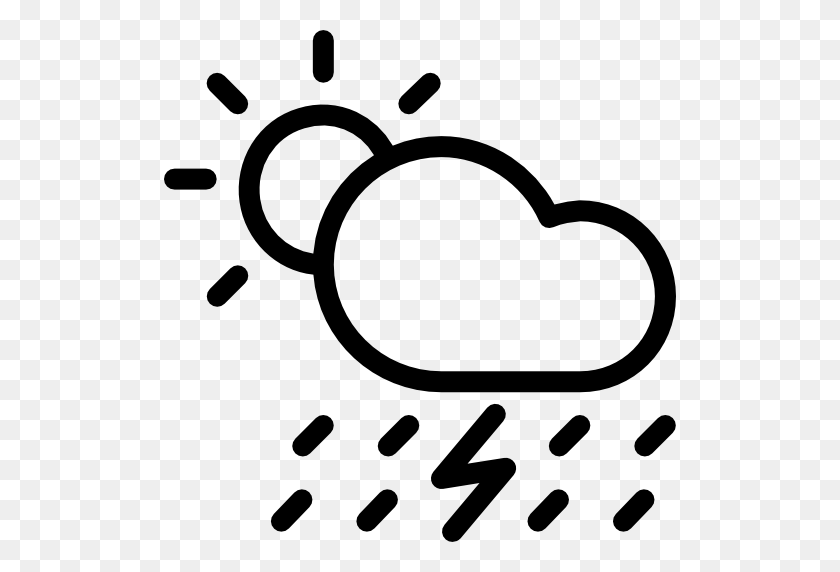 512x512 Значок Дождя, Шторма, Дождя, Капли Дождя, Погода, Облака - Клипарт Дождя