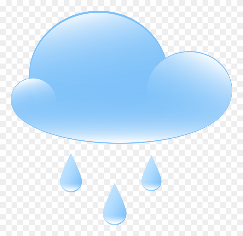 8000x7770 Icono De Clima De Nube Lluviosa Png Clipart - Nubes De Lluvia Clipart