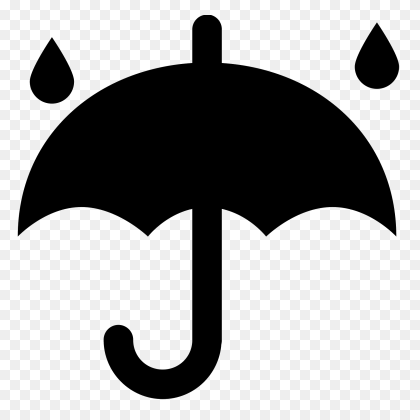 1600x1600 Иконка Дождливая Погода - Дождь Наложение Png