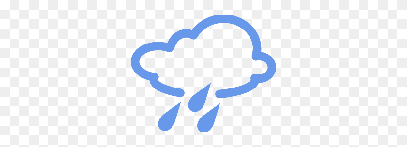 300x244 Rainy Weather Symbols Png, Clip Art For Web - Good Weather Clipart