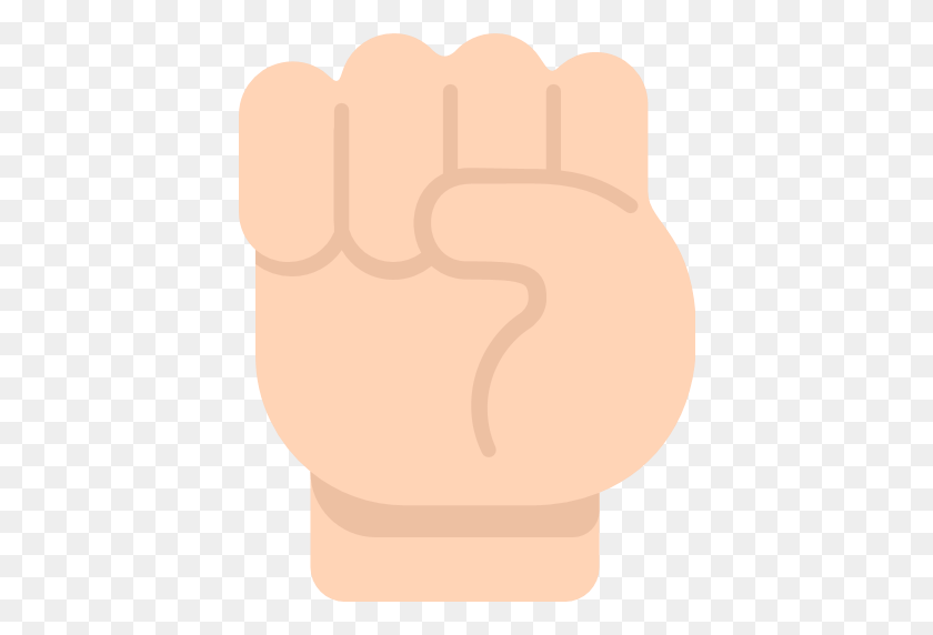 512x512 Raised Fist Emoji For Facebook, Email Sms Id - Fist Emoji PNG