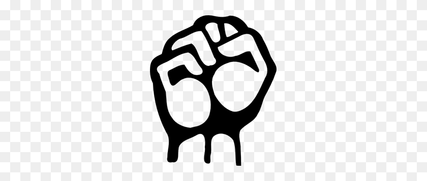249x297 Raised Fist Png Clip Arts For Web - Black Fist PNG