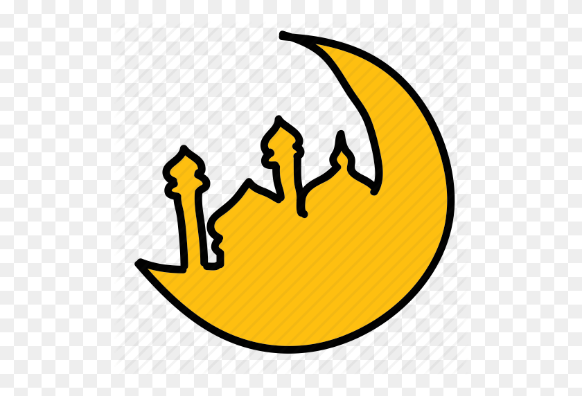 512x512 Ramadan Transparent Png Pictures - Moon Clipart No Background