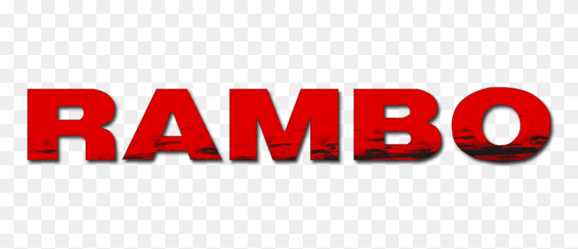 800x310 Rambo Movie Logo Transparent Png - Rambo PNG
