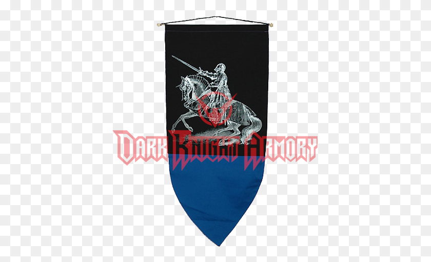 451x451 Rampant Knight Banner - Medieval Banner PNG