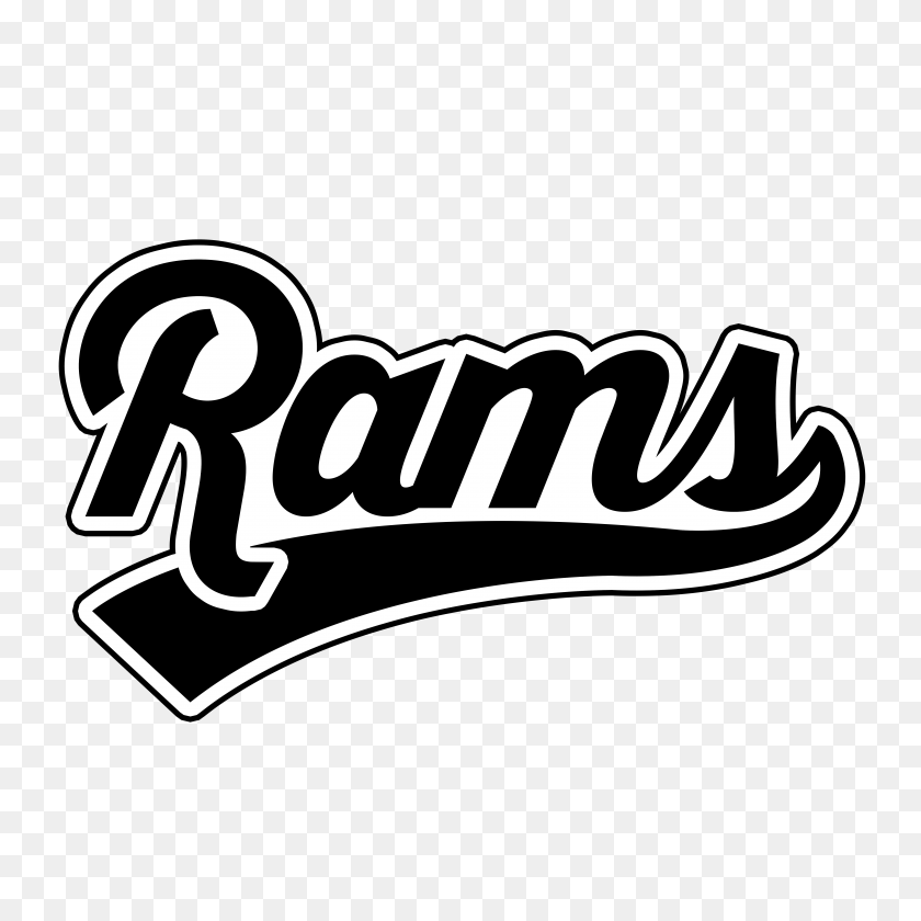 6000x6000 Los Rams Logotipo De Jj Silk Screen - Rams Logotipo Png