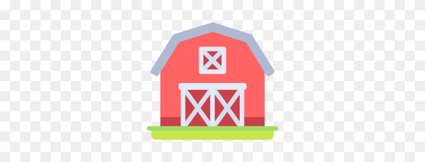 260x260 Ranch Clipart - Red Barn Clipart