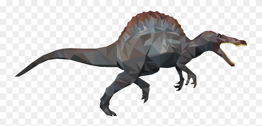 750x344 Al Azar Sebastian Frederik Holleufer - Spinosaurus Png