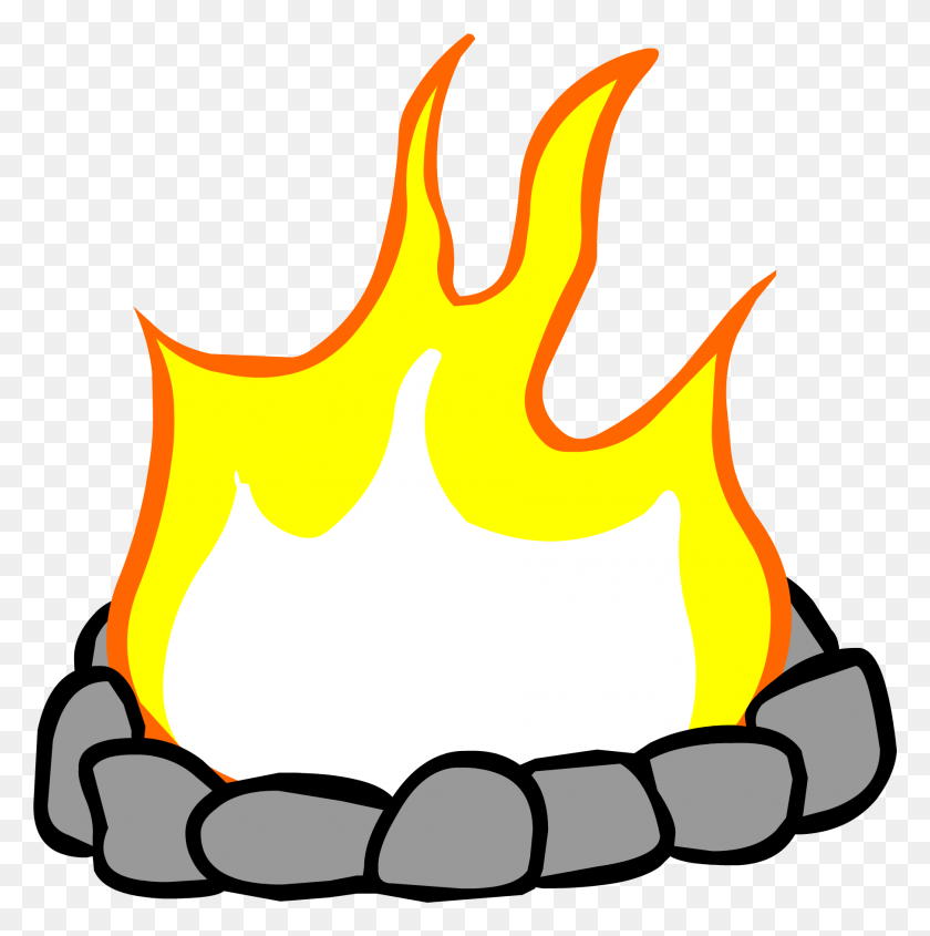 1810x1822 Randome Clipart Fire Pit - Flames PNG Clipart