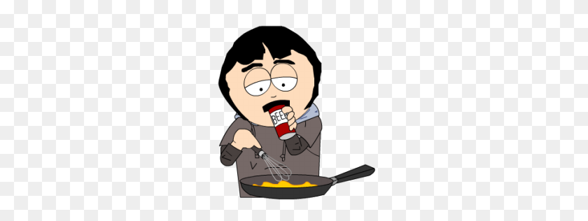 256x256 Randy Marsh Workout Icon South Park Iconset Sykonist - Workout PNG