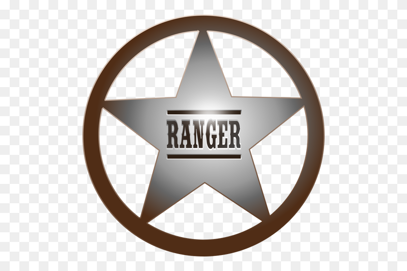 500x500 Rangers Star Vector Clip Art - Star Wars Clipart PNG