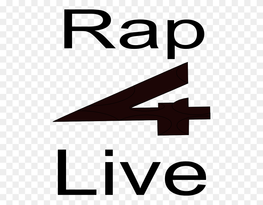 504x595 Rap Clip Art Music - Live Music Clipart