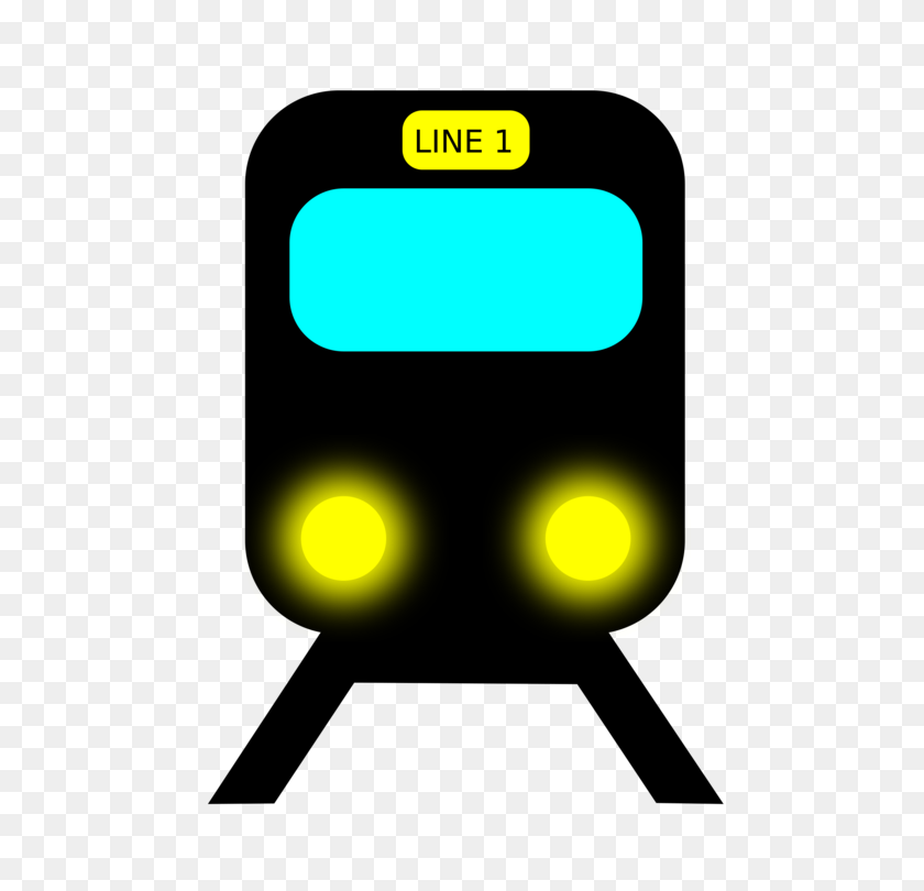530x750 Rapid Transit Rail Transport Train Subway Computer Icons Free - Railroad Crossing Sign Clipart