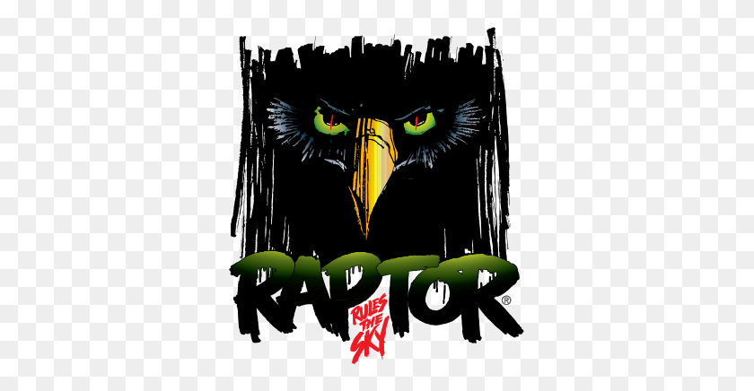 500x376 Raptor Montaña Rusa Invertida Cedar Point - Raptors Logotipo Png