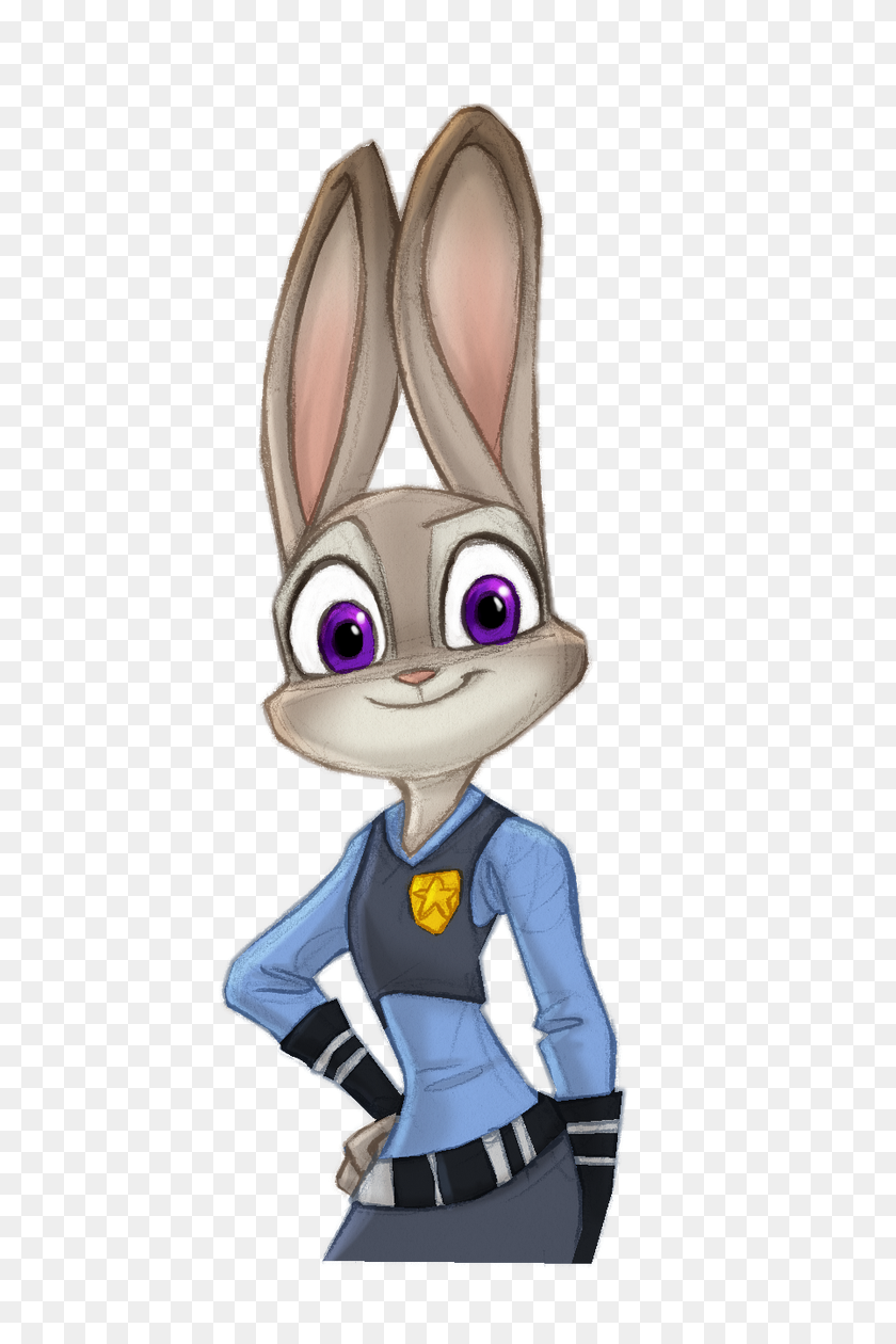 561x1200 Rasmus On Twitter A Bunny Can Call Another Bunny Cute - Zootopia PNG