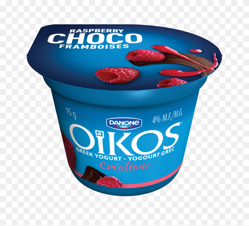 800x720 Raspberry Choco Greek Yogurt Creations Oikos Canada - Yogurt PNG