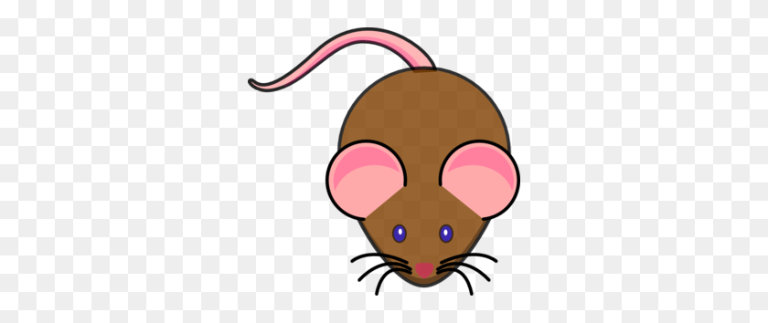 298x294 Rat Clipart Mouse Face - Dead Mouse Clipart
