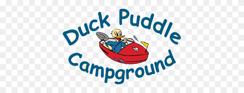 407x260 Tarifas Duck Puddle Campground - Clipart De Charco De Agua
