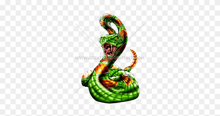 264x385 Rattle Snake Production Ready Artwork For T Shirt Printing - Rattlesnake PNG