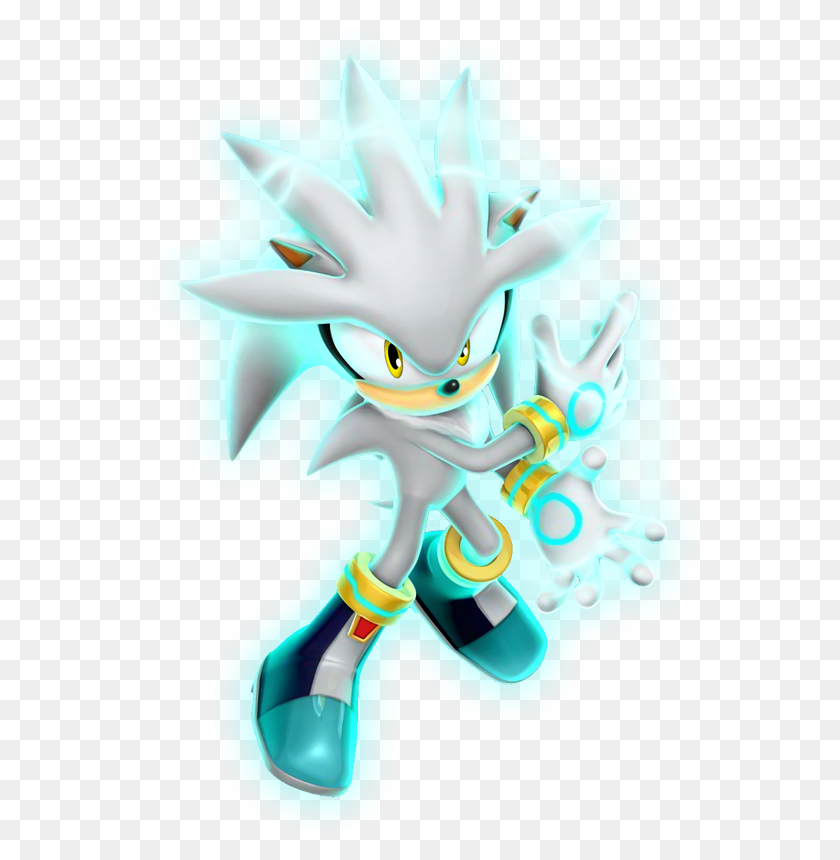 600x800 Raven - Silver The Hedgehog PNG