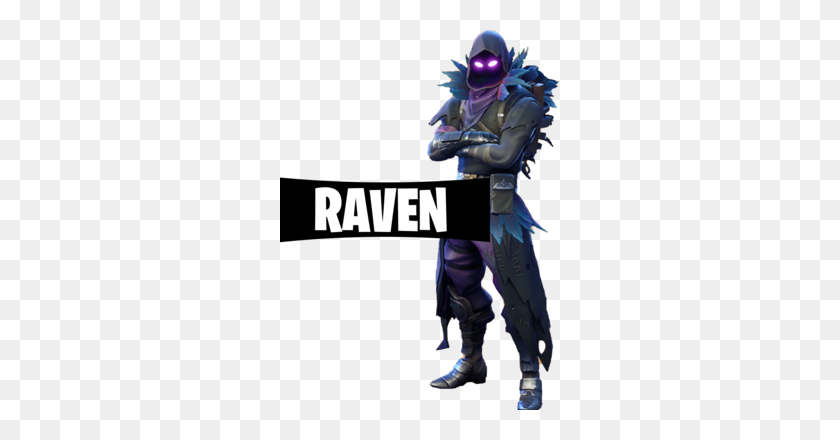 279x380 Raven Fortnite Skin Video Game Geek Gamer Fan T Shirt - Raven Skin PNG