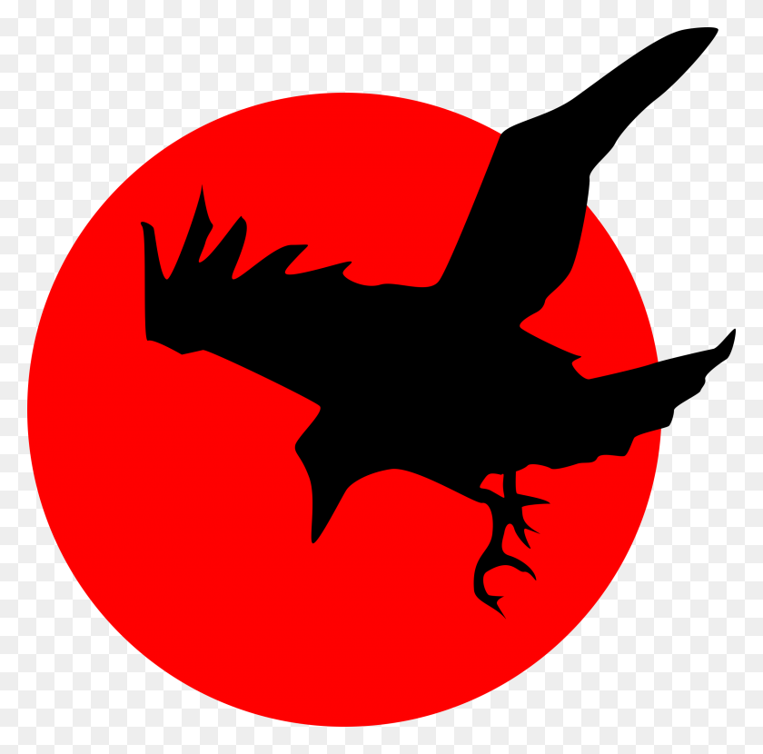 2400x2371 Raven On Red Icons Png - Raven PNG