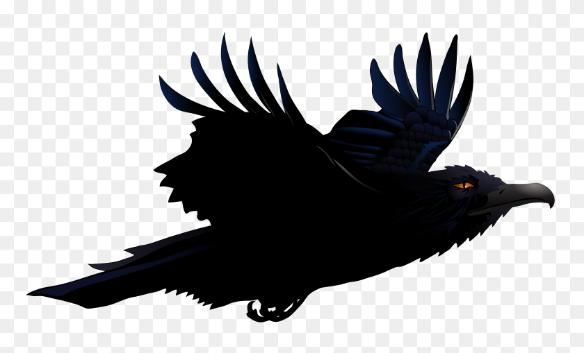 4988x2876 Raven Png Transparent Images - Ravens PNG