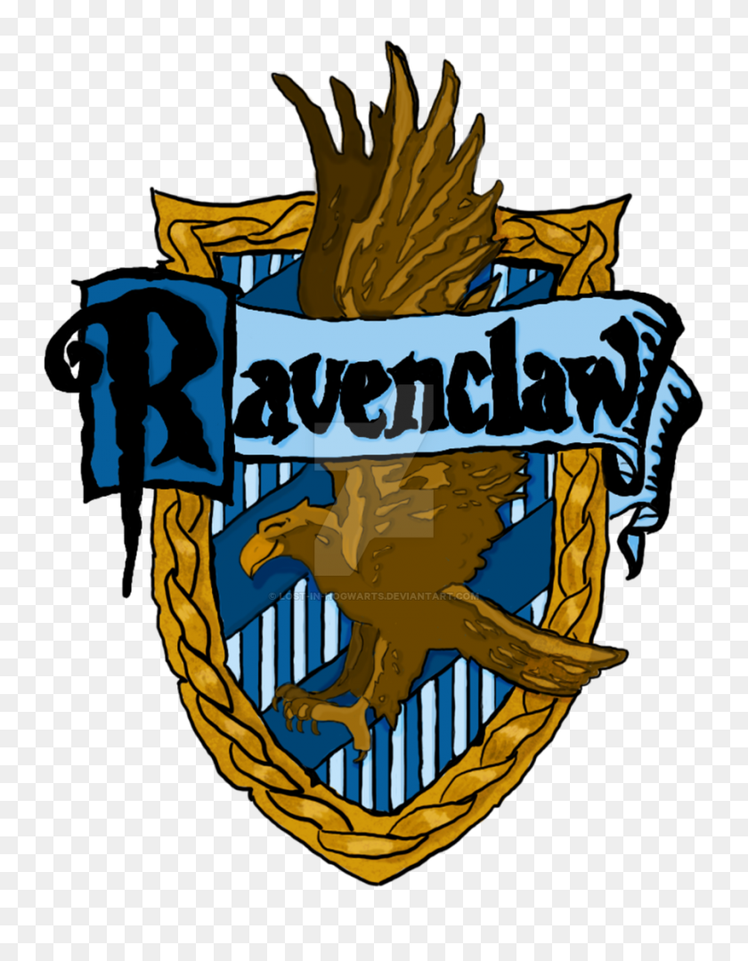 900x1177 Impresión De Ravenclaw - Clipart De Ravenclaw