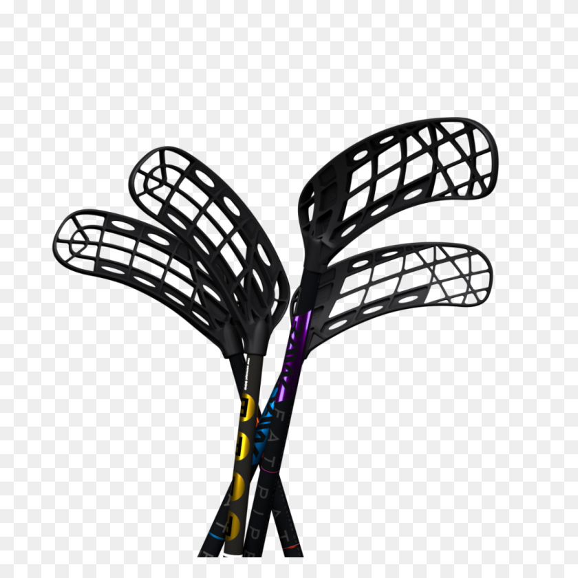 1024x1024 Raw Concept Fat Pipe - Lacrosse Stick PNG