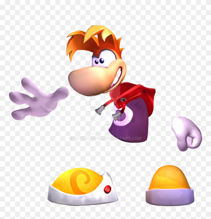 877x910 Rayman - Rayman PNG