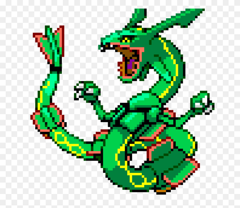 920x790 Rayquaza Pixel Art Maker - Rayquaza PNG