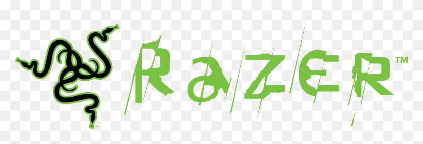 3709x1079 Razer Logo Transparent Background - Razer Logo PNG
