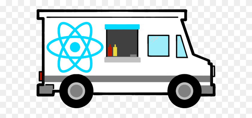 598x334 React Food Truck Un Conjunto Curado De Extensiones De Código De Visual Studio - Mail Truck Clipart