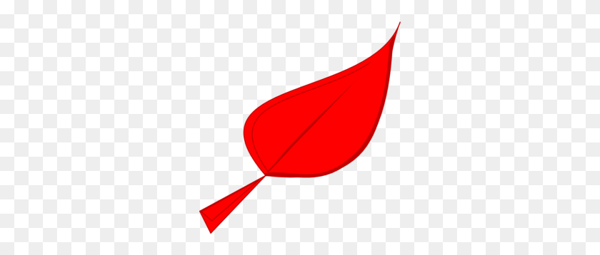 282x298 Read Leaf Clip Art - Red Flag Clip Art