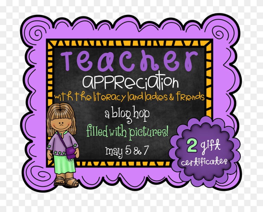 750x619 Read With Me Abc Teacher Appreciation Blog Hop Giveaway - Teacher Appreciation Clip Art