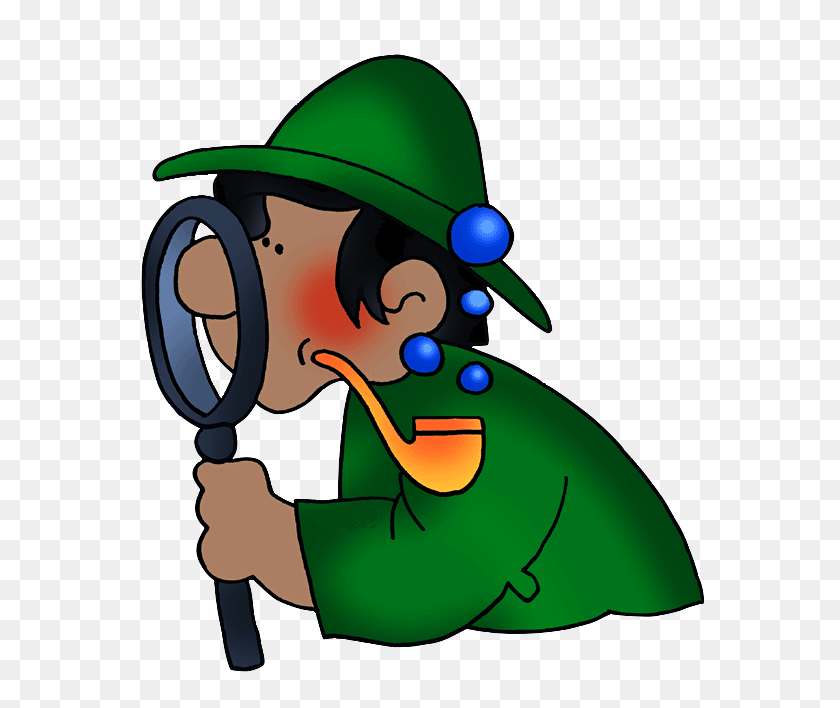 612x648 Reading Detective Clipart - To Read Clipart