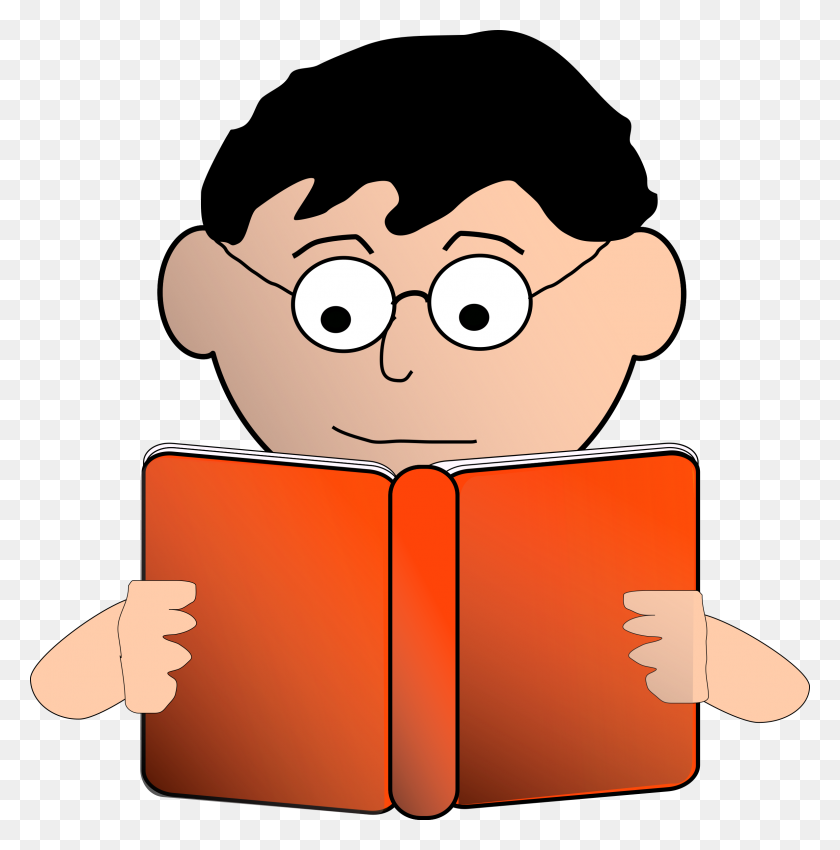 2368x2400 Reading Man With Glasses Icons Png - Reading PNG