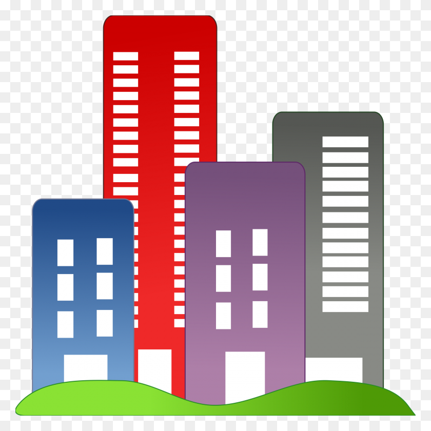 2400x2400 Real Estate Art Icons Png - Apartment Clipart