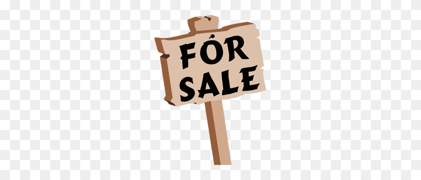 223x300 Real Estate Idea's For Sale Sign - Sale Sign Clip Art