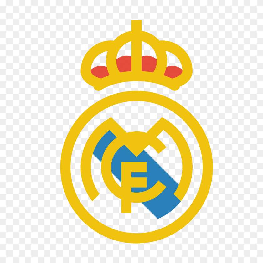 1600x1600 Значок Реал Мадрид - Логотип Реал Мадрид Png