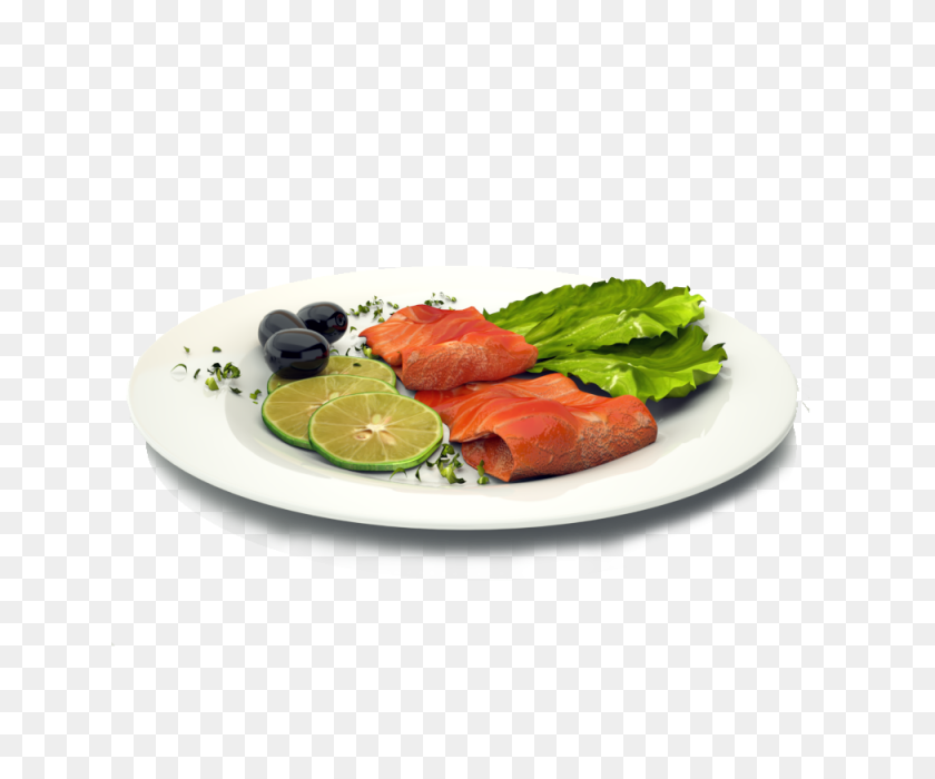 640x640 Realistic Food Fish Dish For Dinner, Food, Fish, Bacon Png - Food Plate PNG