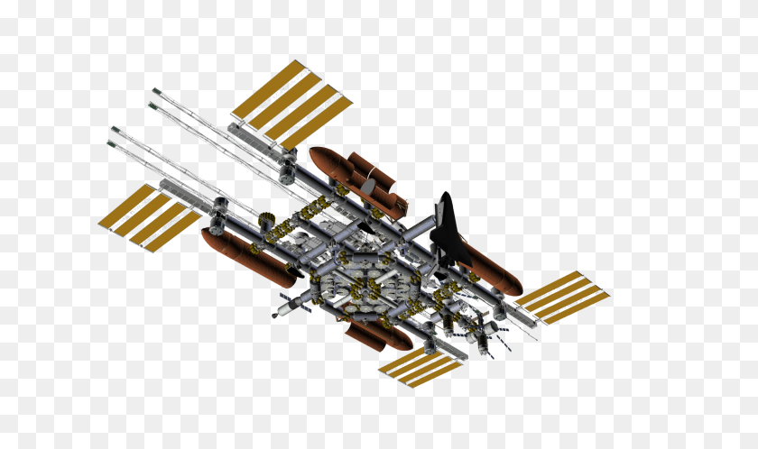 1920x1080 Realistic, Near Term, Rotating Space Station - Space Station PNG