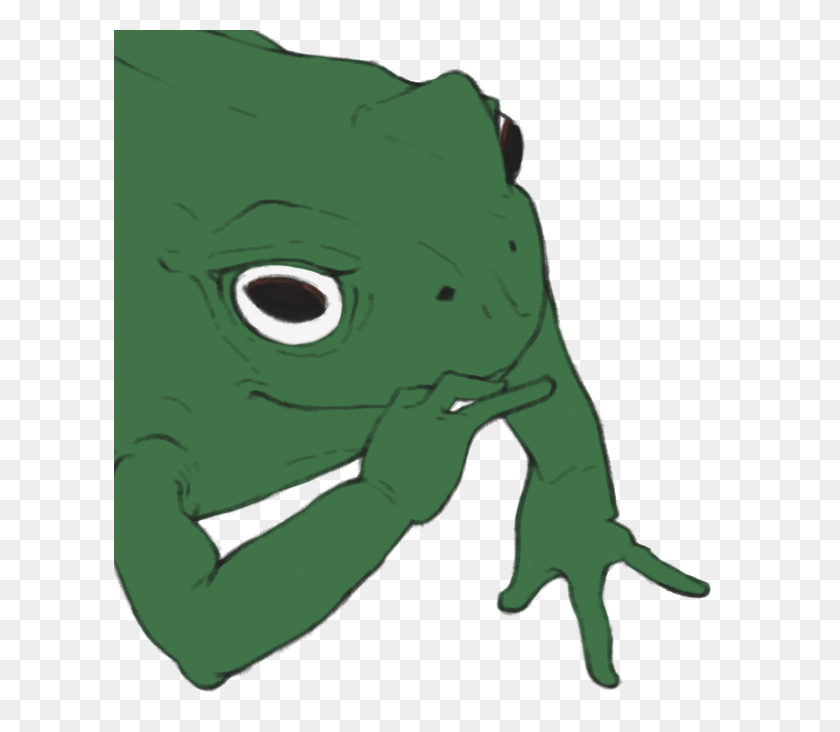 611x672 Realistic Pepe Smug Frog Know Your Meme - Pepe PNG