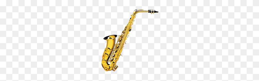 190x203 Saxofón Realista - Saxofón Png