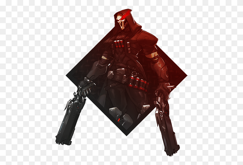 512x512 Reaper Team Fortress Sprays - Reaper Overwatch PNG