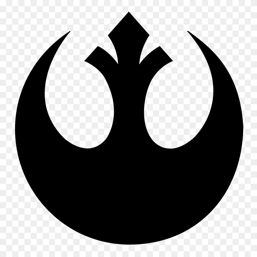 2000x2000 Rebel Alliance Logo - Star Wars Clipart PNG